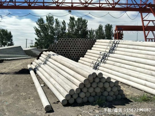 磁县190*10米非预应力水泥电线杆